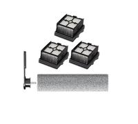 UDKZSQCB Pièces De Filtre, Compatibles for Tineco Floor One Switch S6Stretch S6, Pièces D'aspirateur Sec Et Humide, Brosse À Rouleau, Filtre HEPA, Accessoires(4PCS)