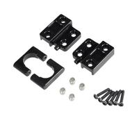 UDMeooVVs Pièces de siège de Fixation de Plaque à Ressort d'essieu arrière de Remplacement en métal, Accessoires MN 1 12 MN82 LC79 MN78 compatibles avec(Black)