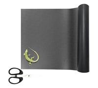 UDNFHL 1 Morceau De Coussin Rampant pour Animaux De Compagnie Et 1 Morceau De Ciseaux, Tapis Reptile, Coussin Antidérapant pour Animaux De Compagnie, Accessoires pour Animaux De Compagnie.