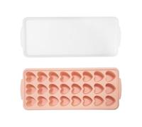 UDNFHL 1 Morceau De Moule À Glaçons en Forme De Cœur, Moule en Silicone, Réutilisable, Outils De Fabrication De Glaçons, Ustensiles De Cuisine.