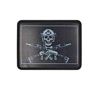 UDNFHL 1 Morceau De Patch en Tissu De Crâne, Patch en Tissu Personnalisé Rétro, Ornements De Vêtements, Peut Être Utilisé dans Les Vêtements, Les Sacs À Dos, Les Chapeaux.