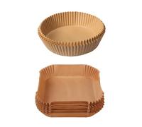 UDNFHL 100 Morceaux De Papier De Cuisson, Accessoires À Friterie, Papier À Cuisson À Haute Température, Fournitures De Cuisine, Accessoires De Cuisson.