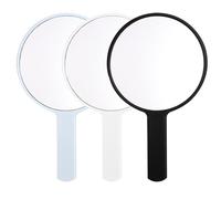 UDNFHL 3 Morceaux De Miroir Portable, Miroir Rond, Miroir De Maquillage Portable Et Miroir du Corps, Adapté Aux Voyages Et À La Famille.
