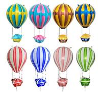 UDNFHL 8 Morceaux De Ballon en Aluminium en Montgolfière, Personnalité Créative, Accessoires Gonflables Tridimensionnels 3D Et Décoration De Scène De Fête Intéressante.