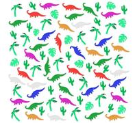 UDNFHL Confettis 60G, Confettis Créatifs Saupoudrés, Cactus De Dinosaure Quitte De Noix De Coco, Décoration De Table À Manger, Décoration De Fête d'anniversaire pour Enfants.