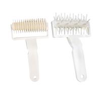 UDNFHL Coupe-Rouleau en 2 Pièces, Outils De Cuisson, Accessoires De Cuisson, Outils De Cuisine, Coupe-Pâte.