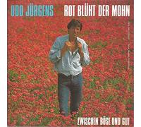 UDO JÜRGENS - ROT BLÜHT DER MOHN / ZWISCHEN BÖSE UND GUT 1984 Bildhülle ariola # 106 630