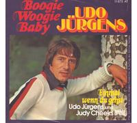 Udo Jürgens und Judy Cheeks - JÜRGENS, UDO / CHEEKS, JUDY / Boogie Woogie Baby / Einmal wenn du gehst / 1977 / Bildhülle / ariola # 11 675 AT / 11675 / Deutsche Pressung / 7" Vinyl Single-Schallplatte