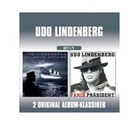 UDO LINDENBERG - 2 IN 1 (ATLANTIC AFFAIRS/DER PANIK-PRÄSIDENT) 2 CD NEUF
