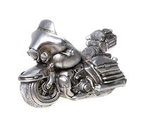 UDO Schmidt 89237 Tirelire pour Moto Argenté Vieilli