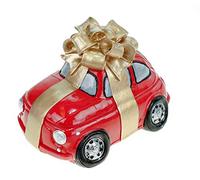 Udo Schmidt Tirelire en forme de voiture avec nœud 15 cm