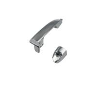 Udothorl Poignée Porte Latérale Pour Kia Spectra Pour Cerato 2004-2008 | Poignée Extérieure Porte Avant Ou Arrière Avec Capuchon Chromé, Plastique, Facile À Utiliser