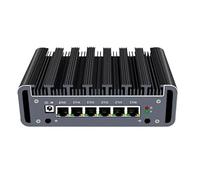 UDPTCP Micro Firewall Appliance, VPN, Routeur PC, Mini PC sans ventilateur 4405U, 6 x 1000 MbE I211-V, DDR4, HDMI, COM, 4 x USB3.0, 8 Go de RAM, SSD 128 Go