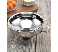 UDQYQ Entonnoir à confiture pour une utilisation en cuisine, entonnoir à large goulot facile à remplir, grands entonnoirs pour remplir des bouteilles, entonnoir alimentaire en acier inoxydable