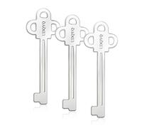 UDQYQ Lot de 3 presse-tubes en acier inoxydable - Pour économiser du dentifrice, des crèmes, de la peinture, de la pommade, plus de désordre et de déchets. (Grand argent)