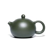 UDRJU Théière Céramique Service À Thé en Argile Verte Et Minerai De Sable Violet Yixing 210 ML