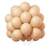 UDRKFOPK Ballon Peau,100 Pcs 10 Pouces Ballons Peau,Ballon de Baudruche en Latex,Peau Ballon Fete pour Fête à Thème Filles Anniversaire Baby Shower Mariage Fête Décorations