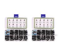 UDSKNV[KSL 10 Types Valeurs 360Pcs Commutateur A Bouton-Poussoir Tactile Micro-Declencheur Mini Assortiment de Tact Instantane
