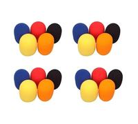 UDSKNV[KSL 20 PièCes SéRies Couleur Non Jetable Housse Anti-PoussièRe Convient pour Microphone ÉPaissi Housse de Microphone pour KTV