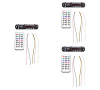 UDSKNV[KSL 3X Bluetooth 5.0 MP3 Decoder Board DC 5V 12V Car FM Radio Module Support TF USB AUX pour Téléphone de Voiture