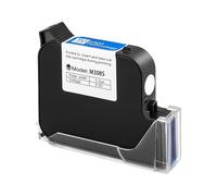 UDXZAIJQ Cartouche d'encre à Jet d'encre TIJ 25,4 mm, Noire, Rouge, Jaune, Bleue, Verte, à séchage Rapide, résistante à l'eau, à solvant(1PC-White-25.4)