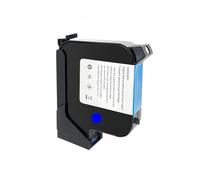 UDXZAIJQ Cartouche d'encre Noire à solvant for imprimante à Jet d'encre Portable 25,4 mm, 65 ML, à séchage Rapide, for imprimantes Non cryptées(25.4mm Blue Ink)