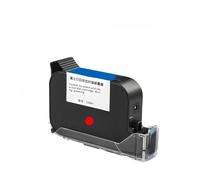 UDXZAIJQ Cartouches à solvant Haute adhérence à séchage Rapide (Plus de 2588) for imprimantes Jet d'encre 12,7mm avec Couleurs Non chiffrées(Red)