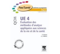 UE 4 - Évaluation des méthodes d'analyses appliquées aux sciences de la vie et de la santé - QCM