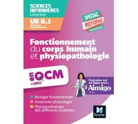 UE B1 en QCM et QROC - Sciences biomédicales - Fonctionnement du corps humain et physiopathologie - Kamel Abbadi - Foucher - broché - Scolaire / Universitaire