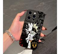 UE (DE et ES) Un téléphone avec Asta de l'anime Black Clover, conçu pour différents modèles, y compris les derniers, avec un dos en TPU souple qui offre une protection contre les chutes. Coque de télé