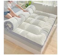 UE-MAOLU Matelas De Sol Futon Doux, Matelas Tatami Épais, Coussin De Couchage Portable, Pliable, Enroulable, Double, Simple, Chaud, Lit De Chaise Longue pour La Maison, Dortoir (B,90 * 200cm)