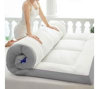 UE-MAOLU Matelas Futon De Sol Japonais, Matelas Tatami Épais Japonais, Matelas Pliable Enroulable, Matelas De Lit De Massage Thaïlandais, Matelas De Couchage pour Sol B,120x190cm(47 * 75in)