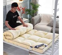 UE-MAOLU Matelas Futon Japonais Tapis, De Sol Tatami De Couchage Doux Matelas Enroulable Coussin De Couchage Pliable Lit Simple Chaise Longue Lit (Color : C, Size : 90 * 200cm)