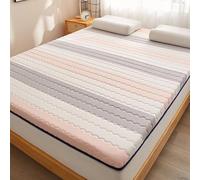 UE-MAOLU Matelas Futon Traditionnel Japonais, Exceptionnellement Épais Doux Et Respirant pour Doubles Et Queen Size, pour Canapés, Camping Et Dortoirs (A,180 * 200cm)