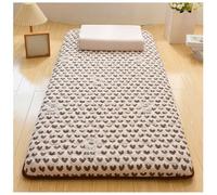 UE-MAOLU Matelas Japonais, Tatami Japonais Respirant, Coussin De Couchage Au Sol, Rembourrage en Coton, Simple, Double, Pliable, Matelas De Couchage Portable pour Lit D'invité, Canapé (E,90 * 190cm)