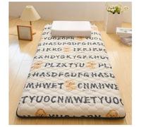 UE-MAOLU Matelas Japonais, Tatami Japonais Respirant, Coussin De Couchage Au Sol, Rembourrage en Coton, Simple, Double, Pliable, Matelas De Couchage Portable pour Lit D'invité, Canapé (A,120 * 200cm)