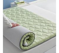UE-MAOLU Matelas Pliable Japonais, Futon Doux Et Agréable pour La Peau, Matelas De Massage Portable, Antidérapant Et Respirant, Matelas De Camping pour Les Voyages D'agrément (B,180x200cm)
