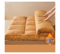 UE-MAOLU Matelas Pliable, Surmatelas pour Lit King Size avec Laine d'agneau Antidérapante, Mobilier De Chambre À Coucher, Matelas Simple Portable Et Multifonctionnel (A,180x200cm)