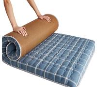 UE-MAOLU Tatami Japonais, Matelas Futon Souple Et Portable, Pliable, pour Couchage Simple Ou Double, Idéal pour Une Utilisation Au Sol Ou comme Canapé-lit (E,80 * 190cm)