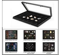 Ü-oeufs Figures Vitrines Casses Noir 24x 65x58x43mm Safe 5676 400x300x55 MM