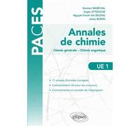 UE1 - Annales de chimie - Damien Marchal - Ellipses - broché - Manuel