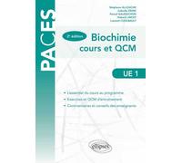 UE1 - Biochimie - cours et QCM - Stéphane Allouche - Ellipses - broché - Manuel