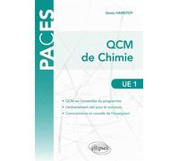 UE1 - QCM de chimie - Denis Haristoy - Ellipses - broché - Scolaire / Universitaire