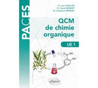 UE1 - QCM de chimie organique - Jean Guillon - Ellipses - broché - Scolaire / Universitaire