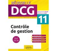UE11 - Contrôle de gestion - UE11 - Mohamed Khaldi - Ellipses - broché - Scolaire / Universitaire