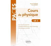 UE3 - Cours de physique - Bernard Clerjaud - Ellipses - broché - Scolaire / Universitaire