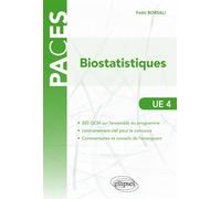 UE4 - Biostatistiques - Fethi Borsali - Ellipses - broché - Scolaire / Universitaire