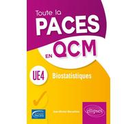 UE4 - Biostatistiques - Jean-Michel Morsellino - Ellipses - broché - Scolaire / Universitaire