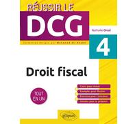 UE4 - Droit fiscal UE4 - Nathalie Orcel - Ellipses - broché - Scolaire / Universitaire
