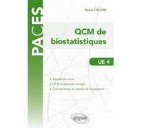 UE4 - QCM de biostatistiques - Pascal Staccini - Ellipses - broché - Scolaire / Universitaire